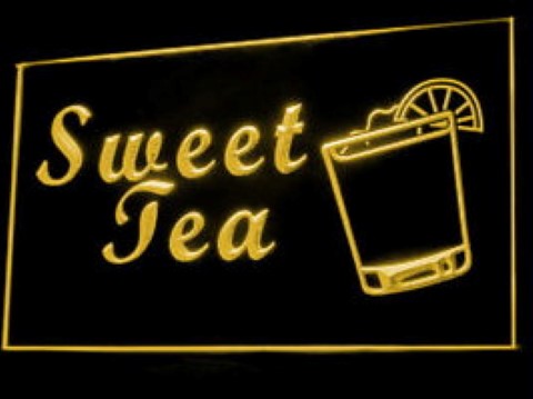Sweet tea lemon cup LED Neon Sign